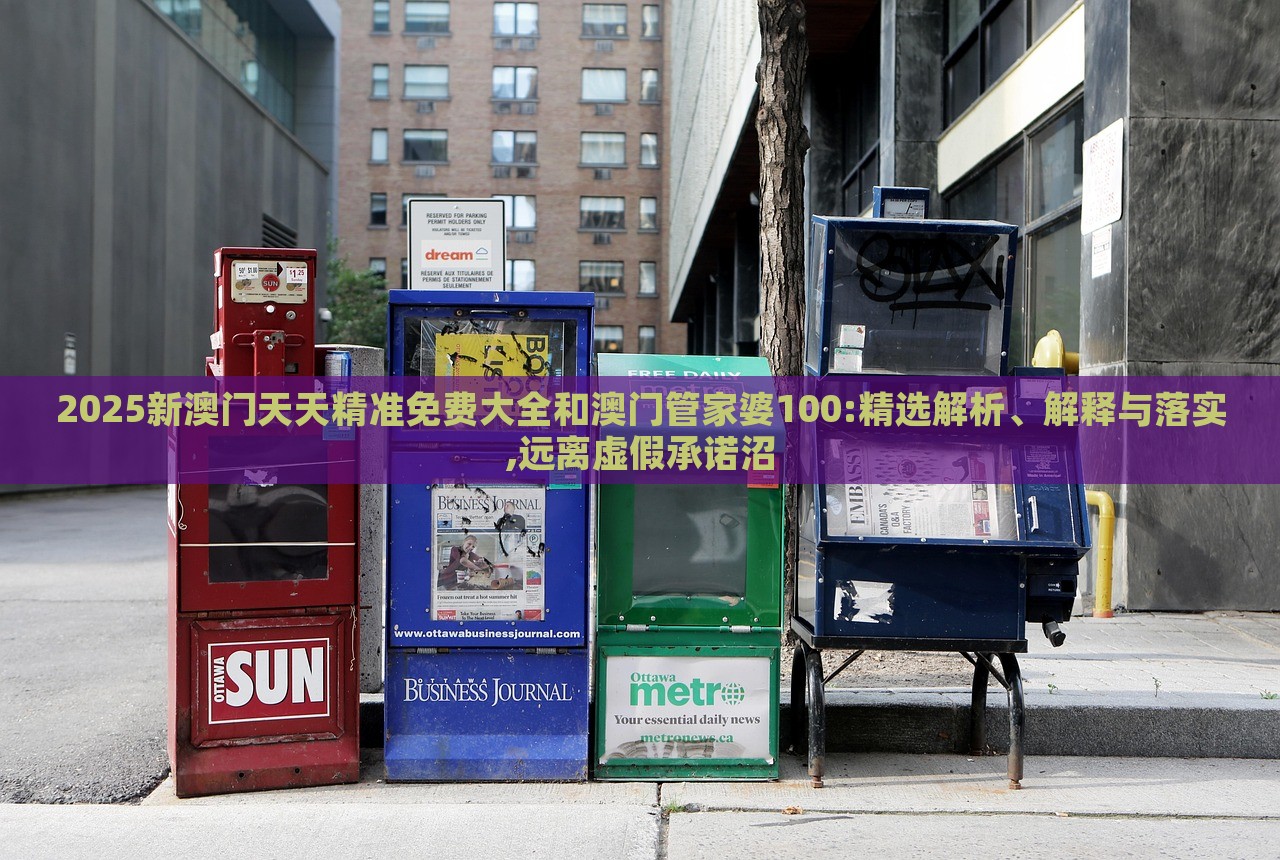 2025新澳門天天精準(zhǔn)免費(fèi)大全和澳門管家婆100:精選解析、解釋與落實(shí),遠(yuǎn)離虛假承諾沼